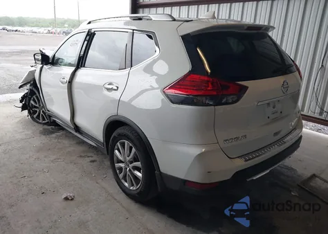 2017 Nissan Rogue Sv z USA, uszkodzony, nr VIN KNMAT2MT9HP507347